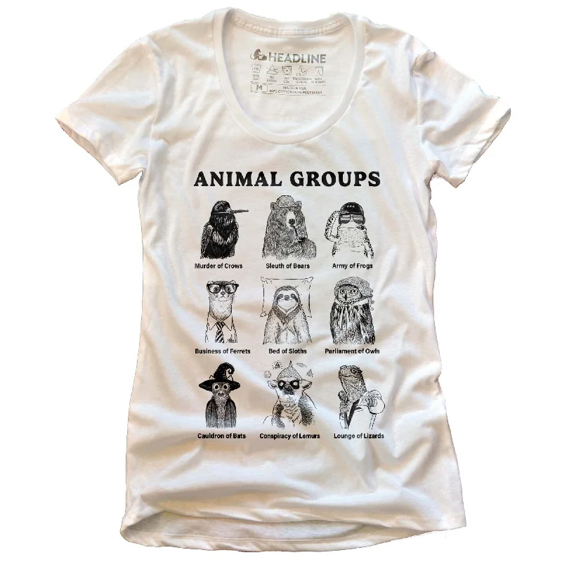 Women's Animal Groups T-Shirt