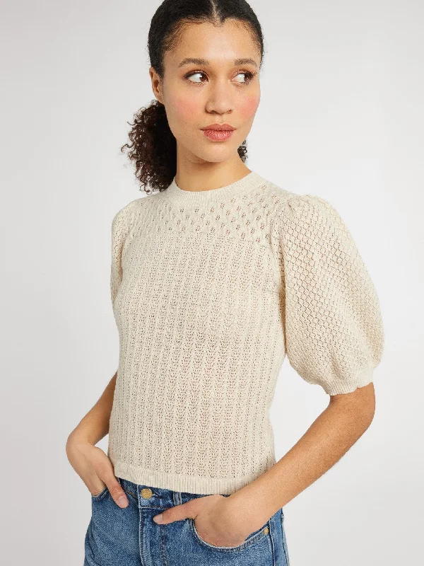 Lola Pullover in Ivory