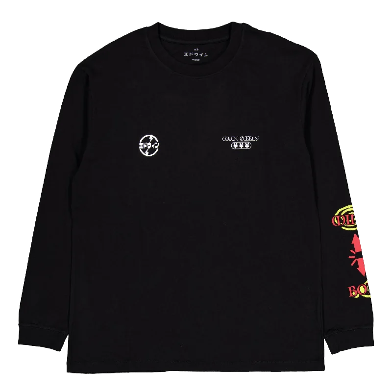 Pachinko T-shirt Ls Black