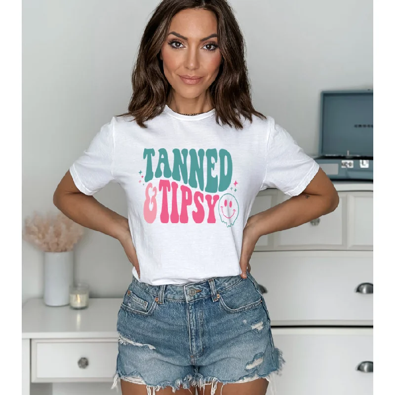 Tanned & Tipsy T-Shirt