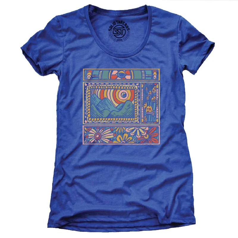 Women's Trippy Nature T-shirt | Design by Dylan Fant