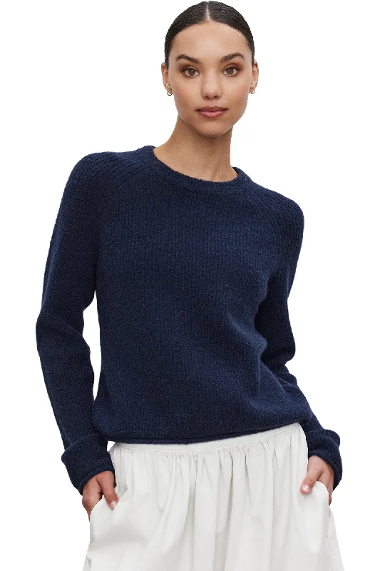 Velvet Gigi Cozy Knit Crewneck Sweater