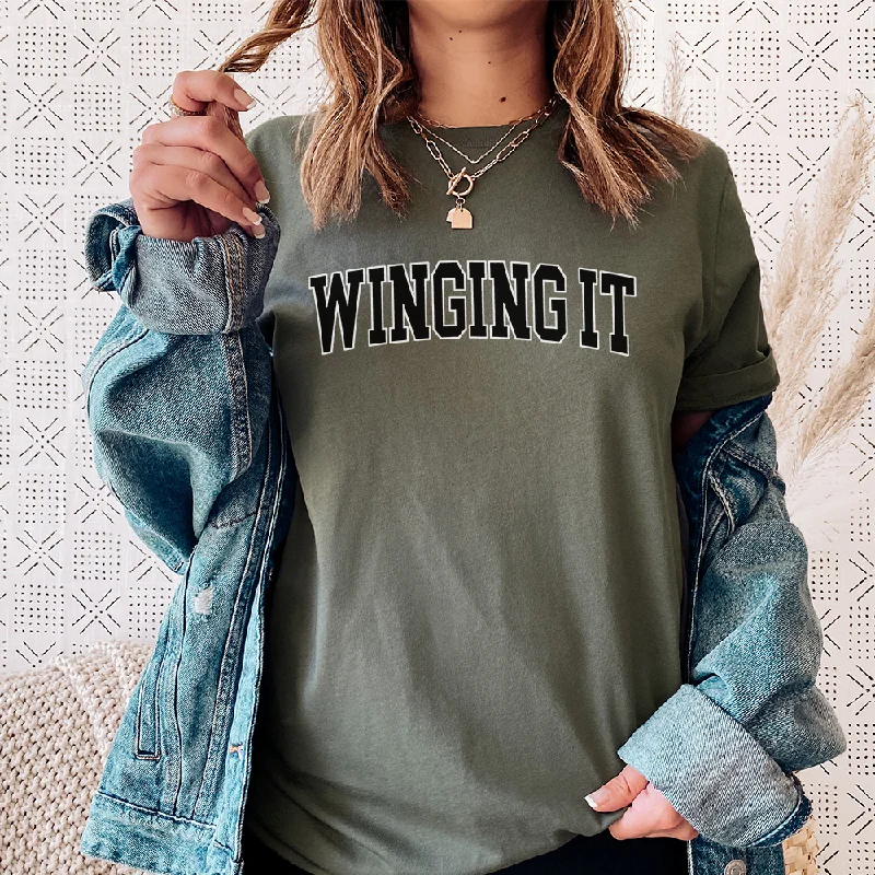 Winging It Varsity T-Shirt