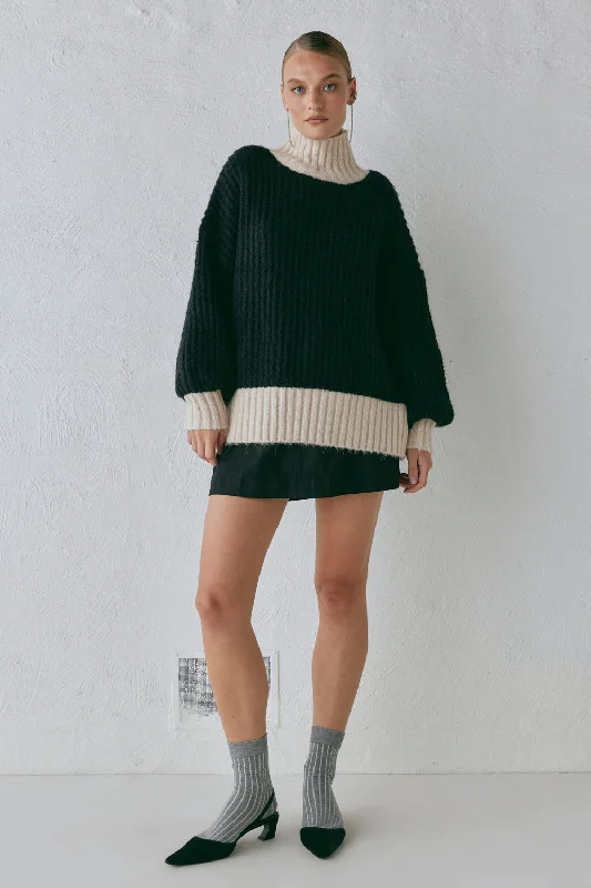 Ada Knit Jumper Black