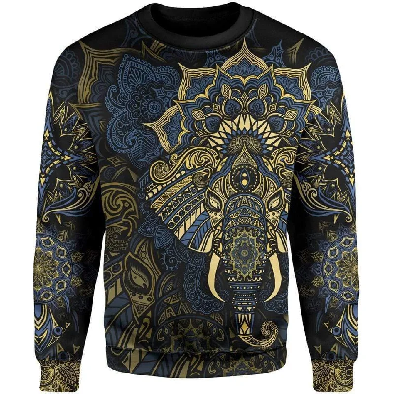 Elephant Mandala Sweater