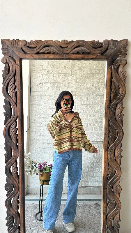 Crochet sweater M