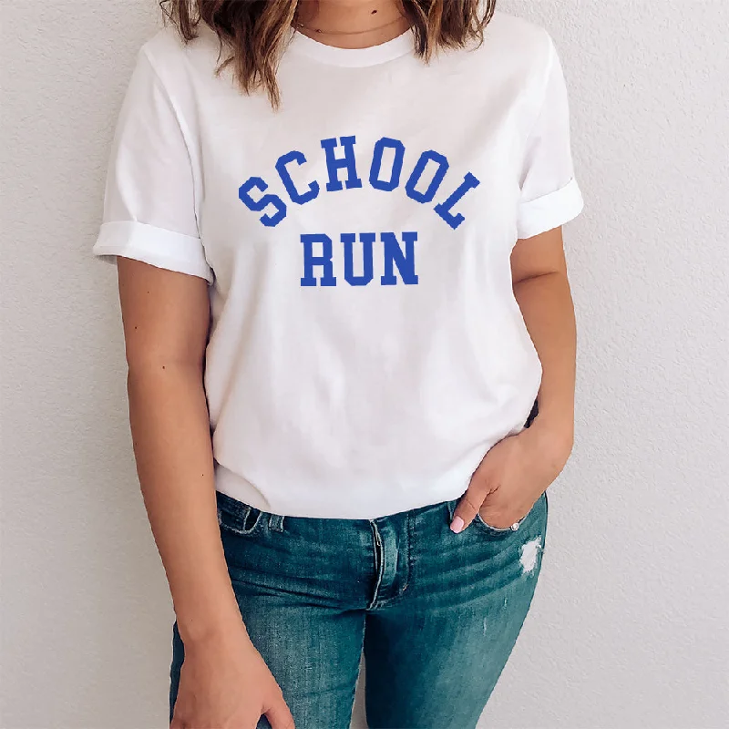 School Run College T-Shirt