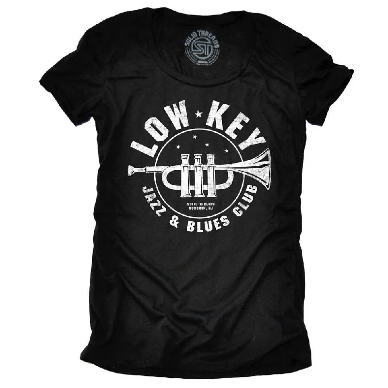 Women's Low Key Jazz And Blues Club T-shirt