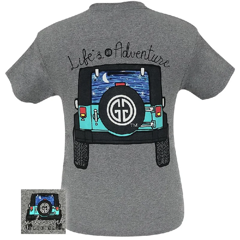 Life's an Adventure-Graphite Heather SS-2095