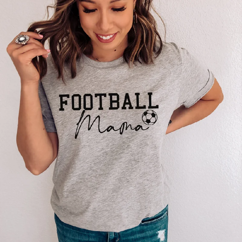 Mama & Fan- Football Mama Logo T-Shirt