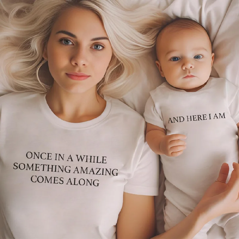 Once In A While Matching T-Shirts/Vest White