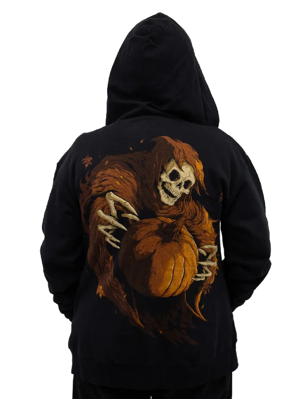 Hallowed Gourd Zip Hoodie SEVENTH INK