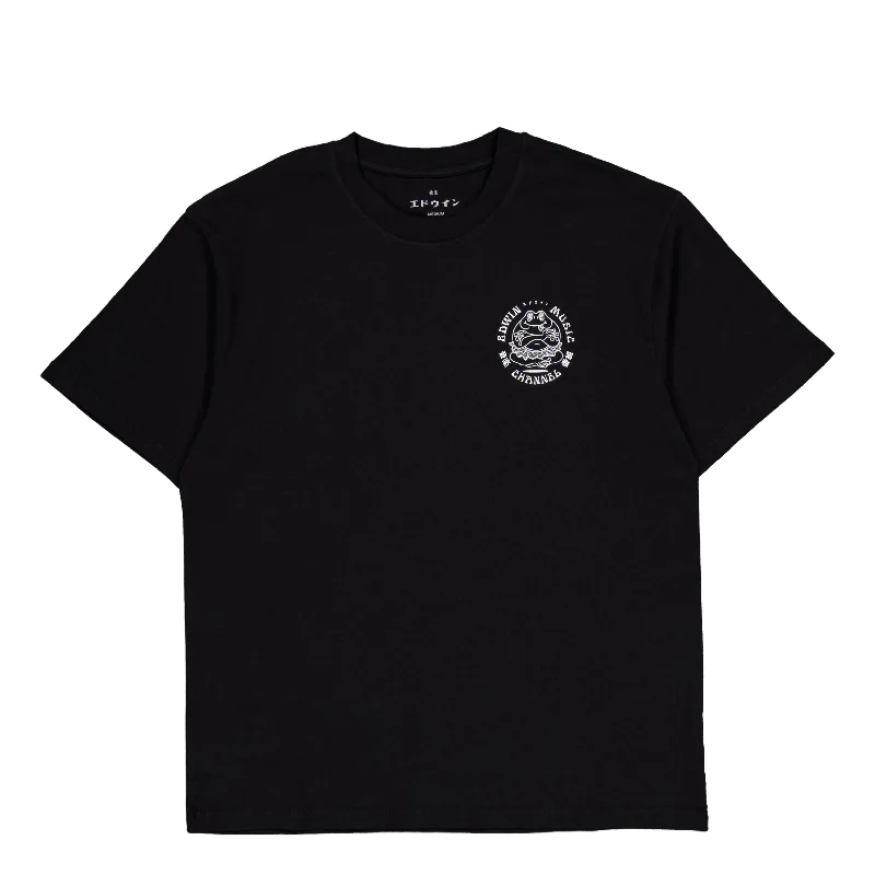 Edwin Music Channel T-shirt Black