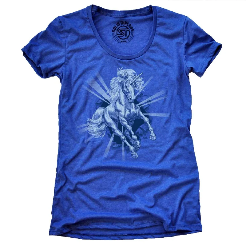 Women's Unicorn Chest T-shirt