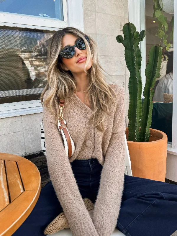 Farrah Knit Sweater in Brown