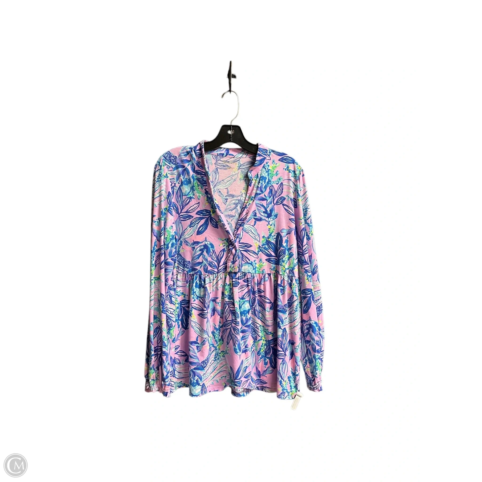 Tunic Designer By Lilly Pulitzer In Multi-colored, Size: M Classic Women's Tweed