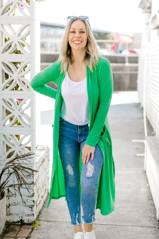 Jane Cardigan in Green