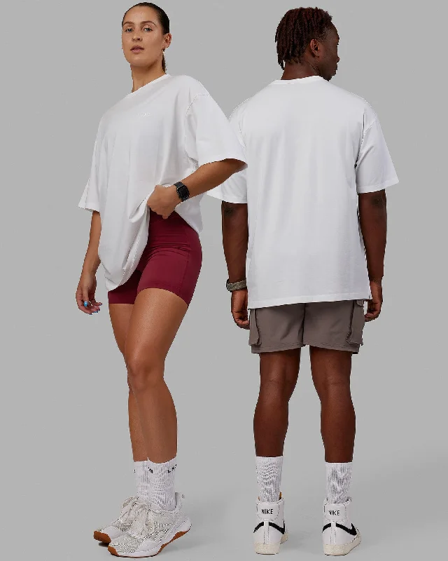 Unisex PimaFLX Tee Oversize - White