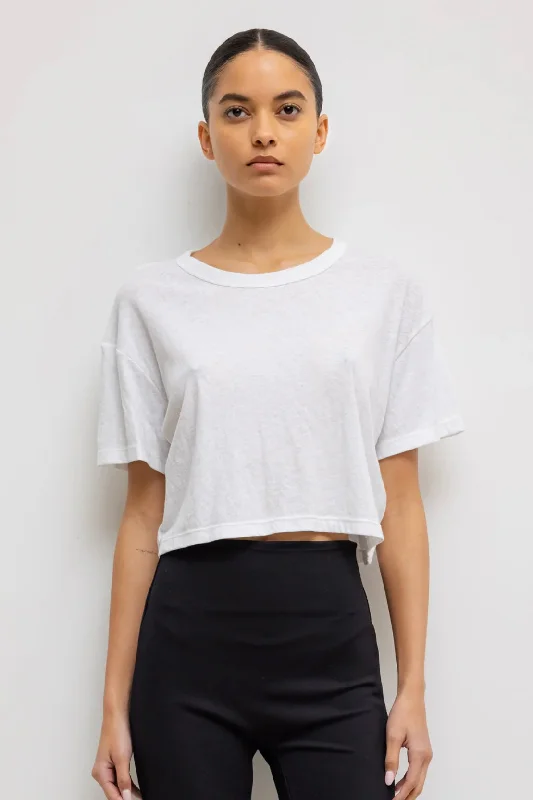 LAURA CROP BOXY TEE