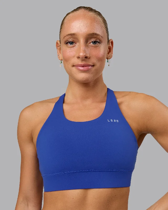 Accelerate Sports Bra - Power Cobalt