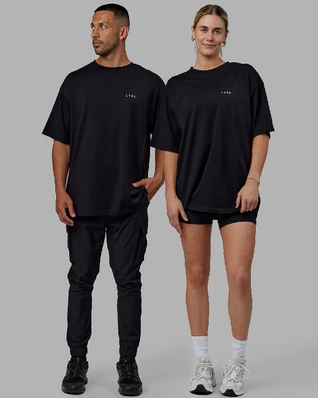 Unisex PimaFLX Tee Oversize - Black